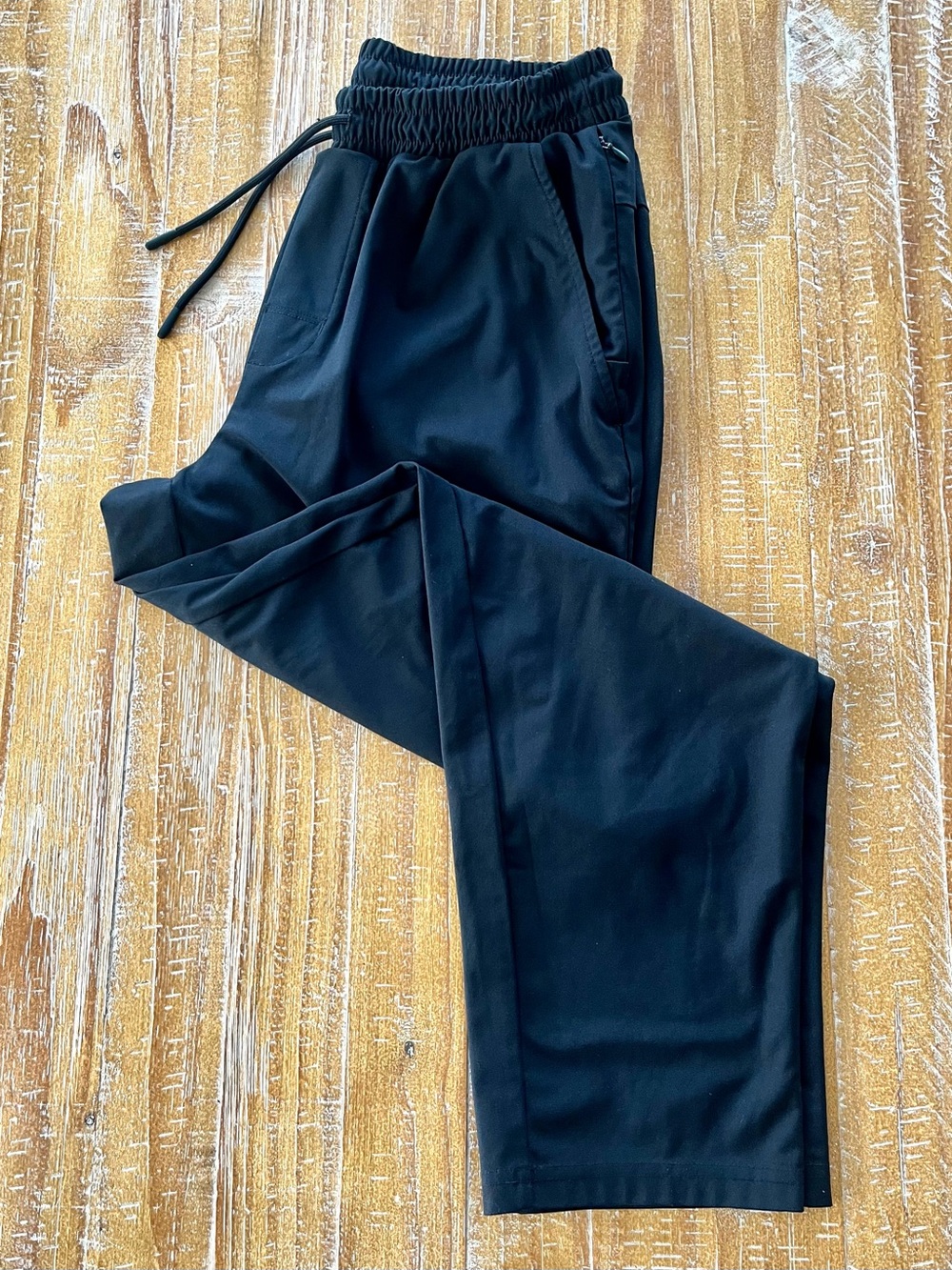 Old Navy Men's Black Elastic Waist Joggers